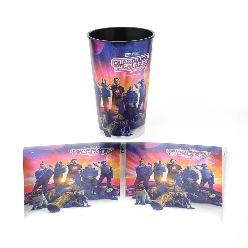 Plastic Cup Injection Molding 3D In Mold Label