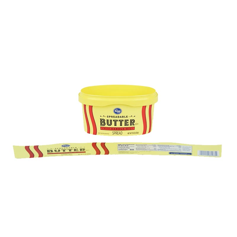 Pet Treats Bucket Injection Molding In Mold Label