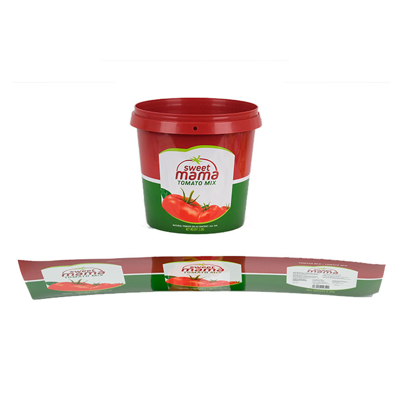 PP Plastic Bucket Injection Molding In Mold Label